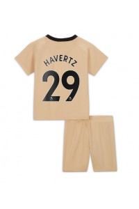 Chelsea Kai Havertz #29 Babytruitje 3e tenue Kind 2022-23 Korte Mouw (+ Korte broeken)